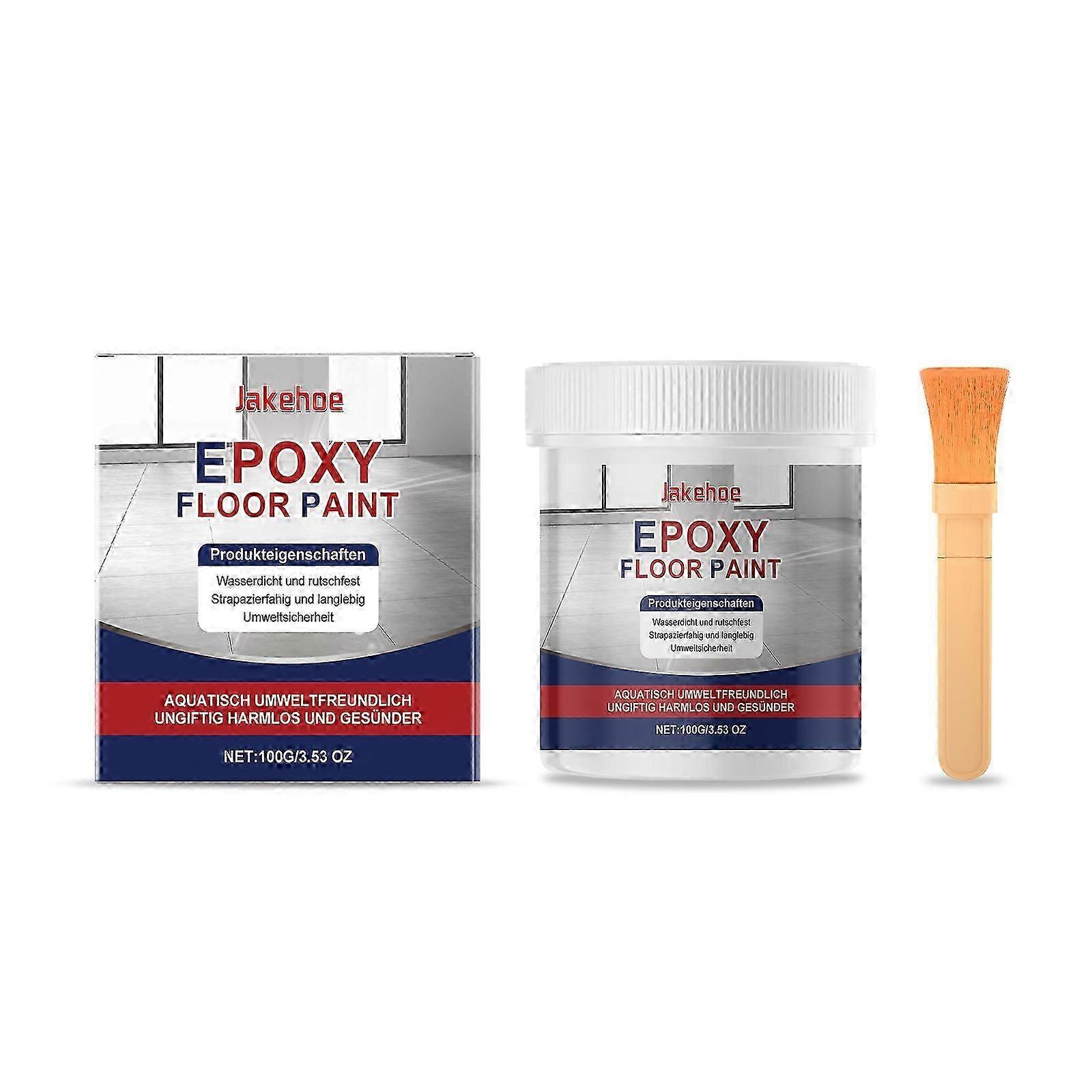Gray Water-Based Epoxy Floor Primer with High Gloss Marble Finish  Scratch Resistant, Easy to Apply, Moisture Sealant for Durable, Elegant Floors