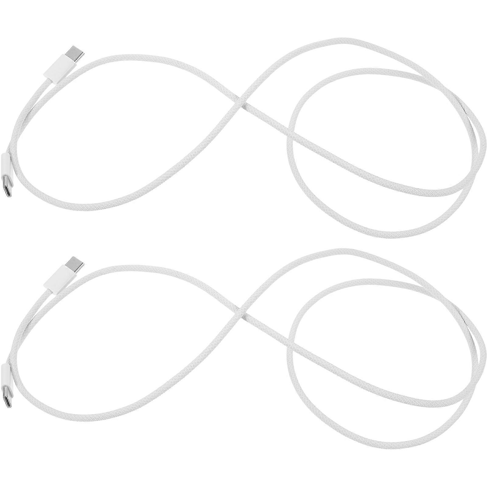 Charging Cable Multifunctional Charging Cable Mobile Phone Office Data Transmission 100cm 2Pcs