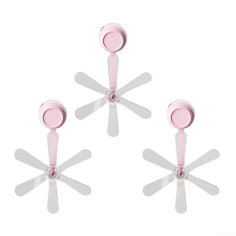 3PCS Adjustable Air Conditioner Deflector for  Airflow Direction and Quiet Performance Pink