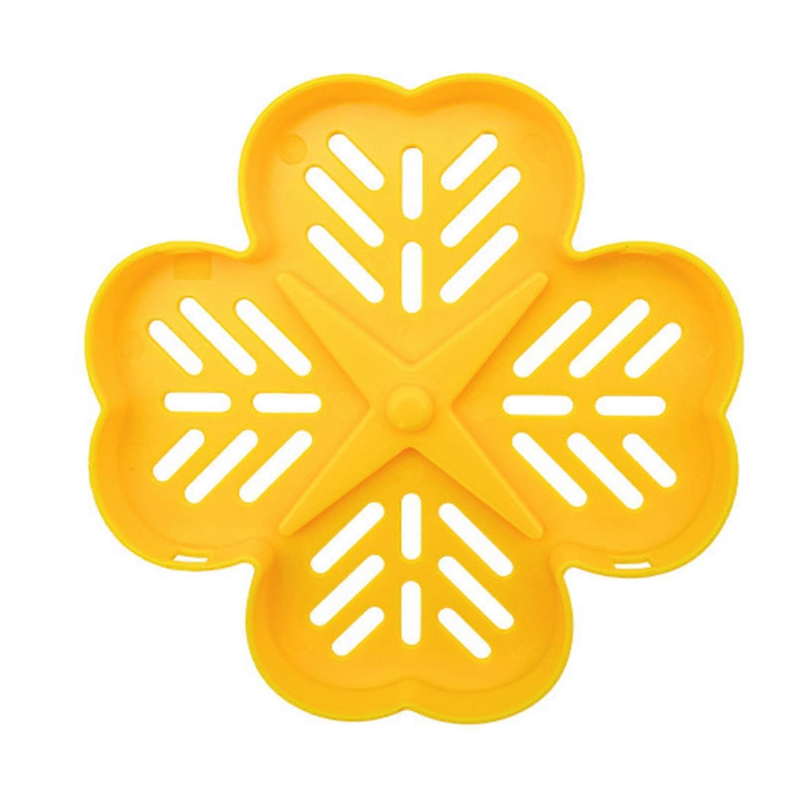 Egg Separator for Baking with Sieve, Efficient Yolk Separation, Easy Clean, Yellow Kitchen Tool