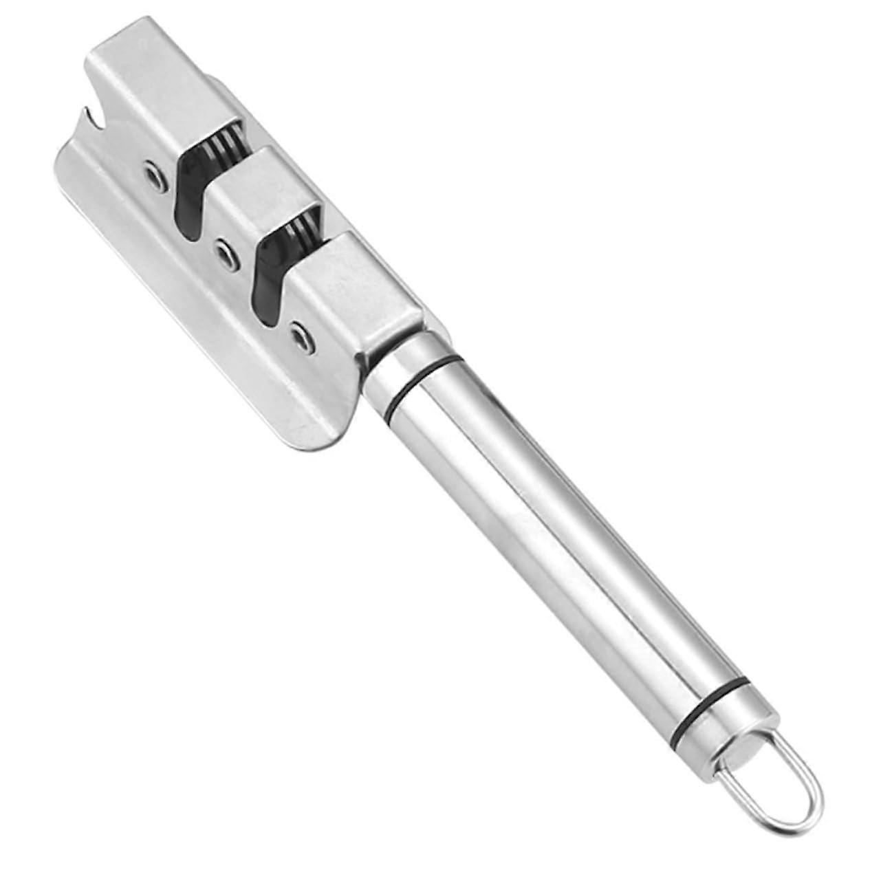 Ergonomic Stainless Steel Kitchen Scissor Sharpener for Quick Safe Sharpening with Comfortable Grip