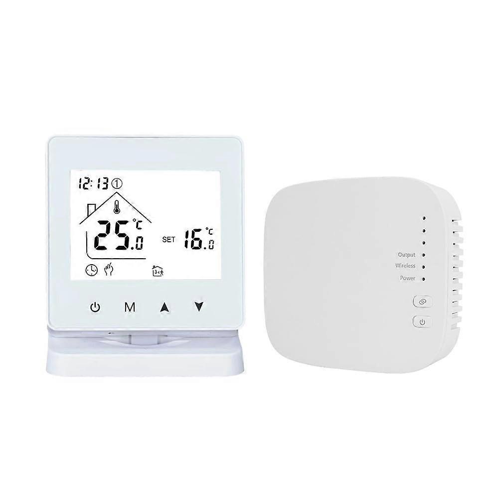 Wireless RF433 Floor Heating Thermostat with Smart Child Lock and Multiple Heating Modes
