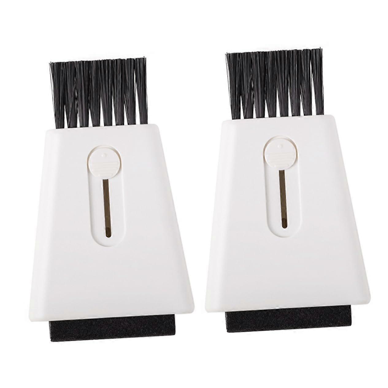 Mini DualHead Keyboard Cleaning Brush Set for Electronics and Small Corner Detailing 2pcs