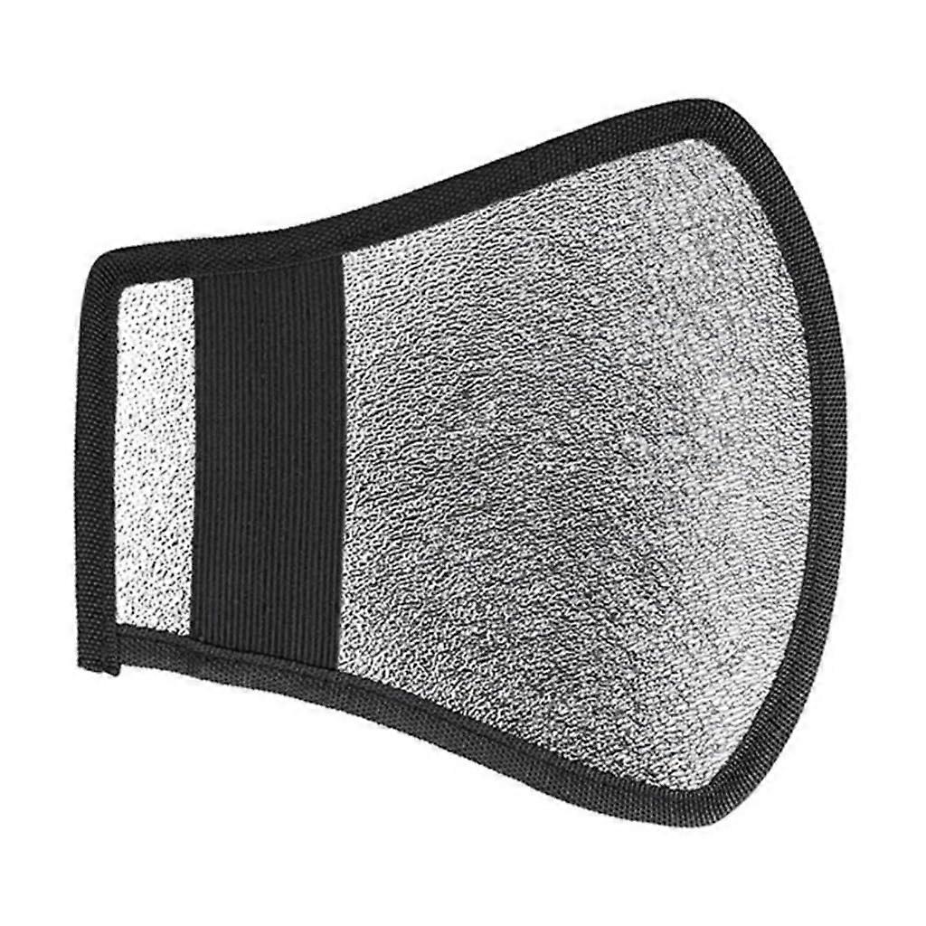 Silver White Photography Reflector Flash Diffuser with Adjustable Light Reflection and Elastic Strap