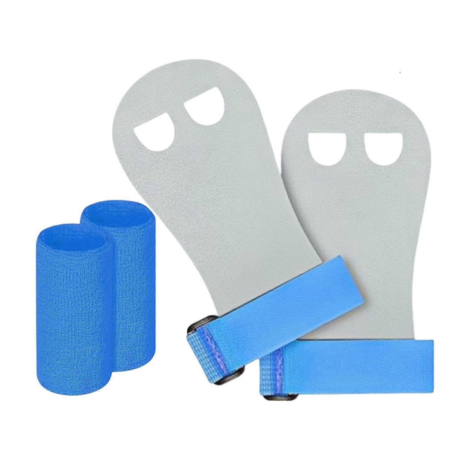 Adjustable Wrist Gymnastics Grips for Pull-Ups & Weightlifting, Orange