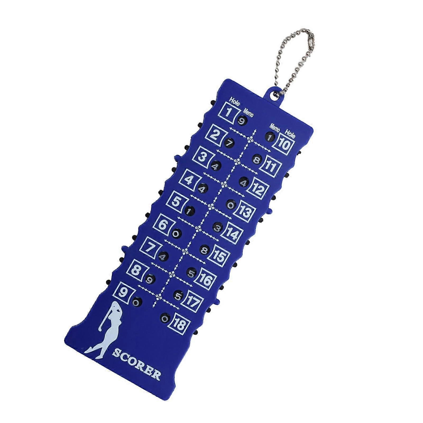Golf Score Counter Keychain 18Hole Stroke Tracker with PocketFriendly Design
