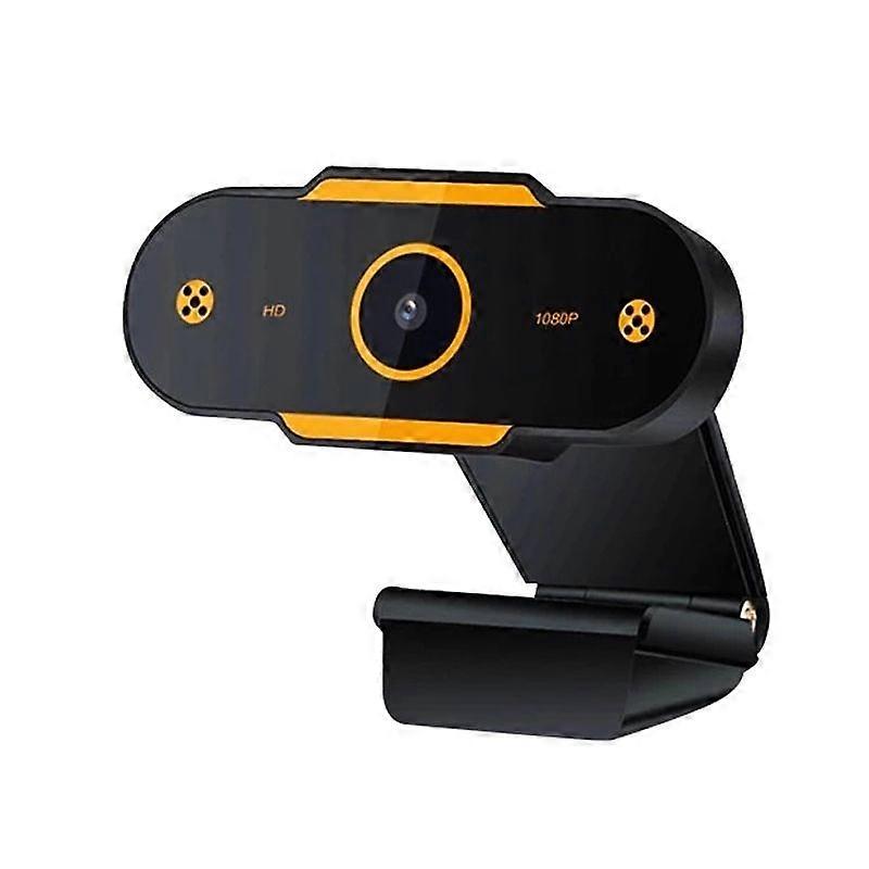 1080P HD USB 2.0 PC Desktop Camera Webcam with Mic, Configuration: Regular