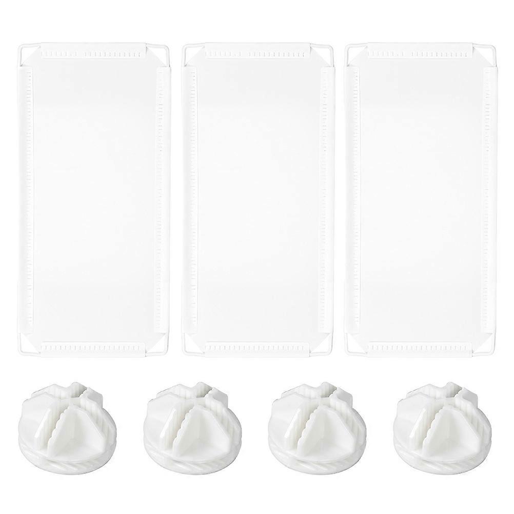 Sneeze Guard Desk Divider Board Designed for Office Use 2Sets Removable Desktop Panels