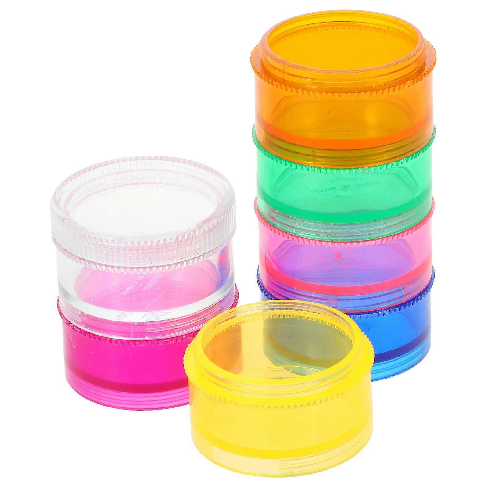 Plastic Rotating Medicine Organizer for Storage Daily Use