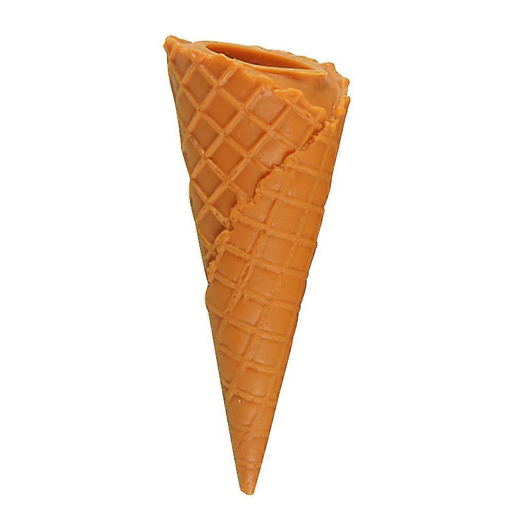 Artificial Ice Cream Cone Display Model PVC for Learning Use