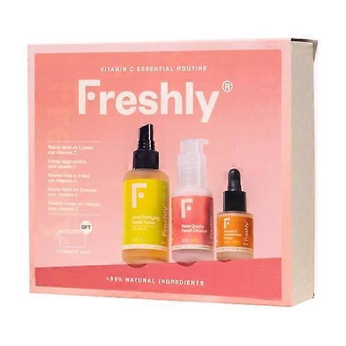 Basic routine pack with vitamin c 50ml+100ml+15ml