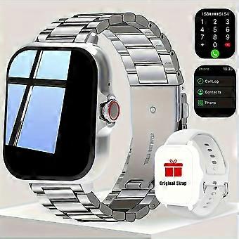 Unisex Call Smartwatch - Answer/Make Calls, 100+ Sport Modes, Fitness Tracker, for Android & compatible with iPhone, Modern Wristwatch