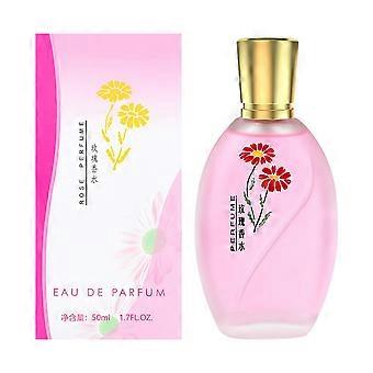 Eau de Toilette de 50 ml para mujer con osmanto, rosa y jazmín, fragancia fresca, ligera, duradera y nostálgica.