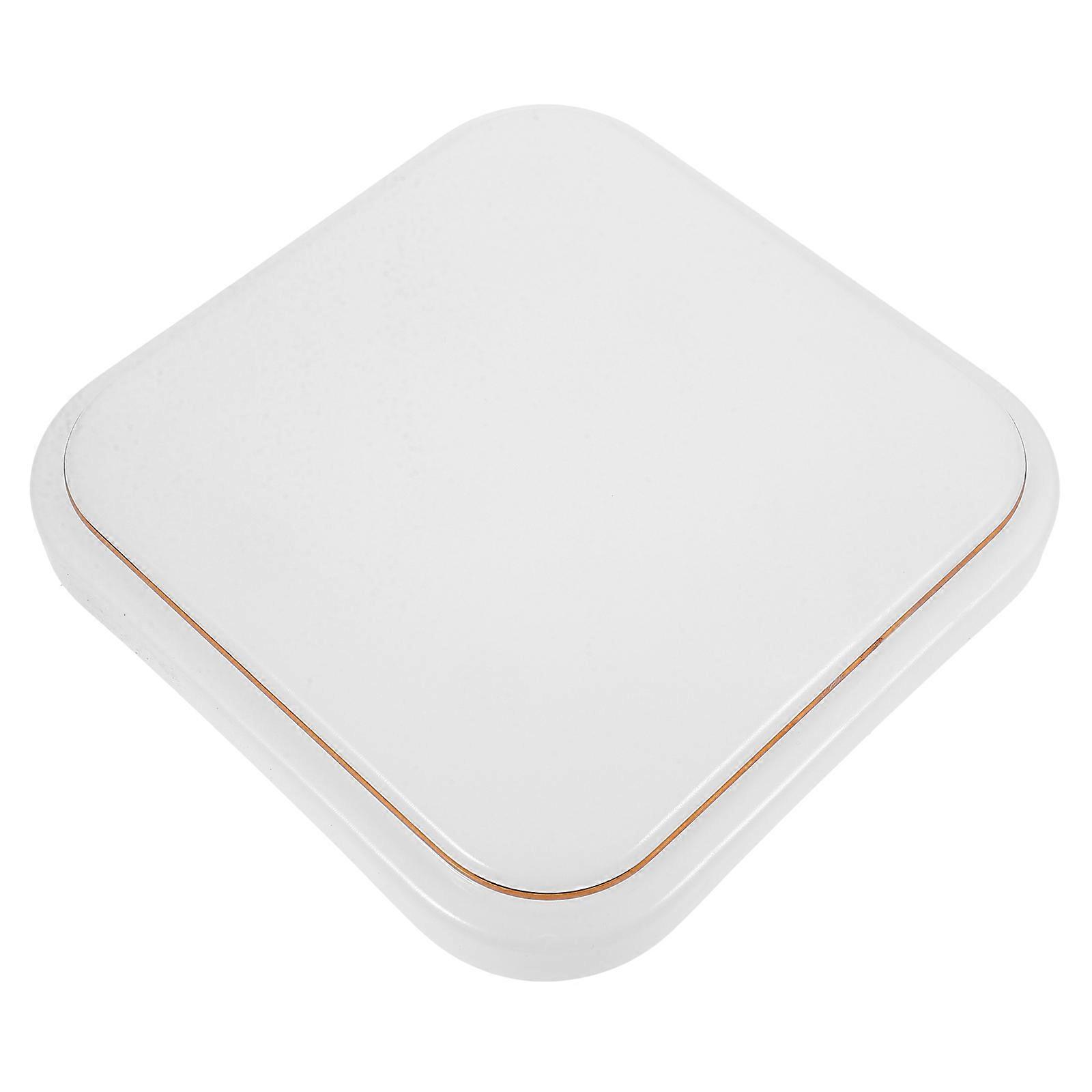 White Plastic Ceiling Light Cover for Lighting Decor 3Pcs Lampshade
