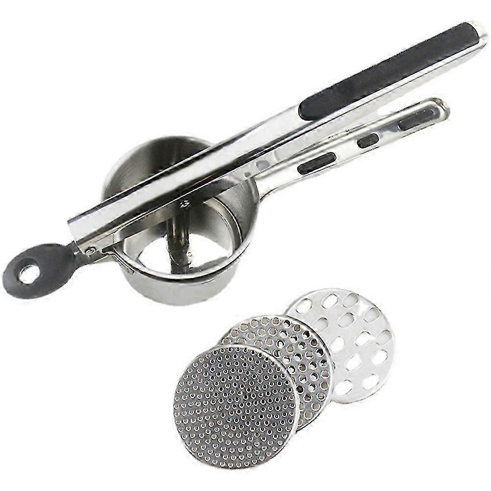 Potato Blender, Spaghetti Making Machine with 3 Interchangeable Discs compatible withMaking Mashed Potatoes, Pasta Press