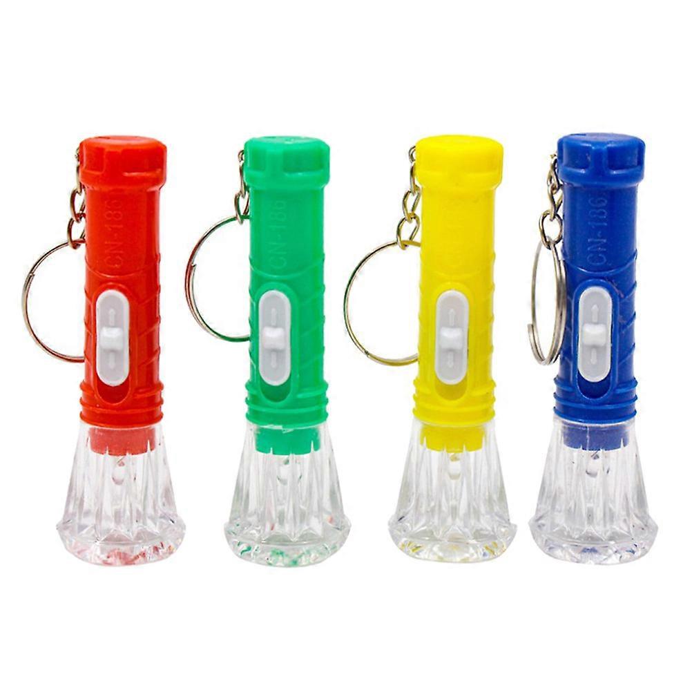 LED Torch Keychain Mini Flashlight Keychains for Decoration 40Pcs Portable