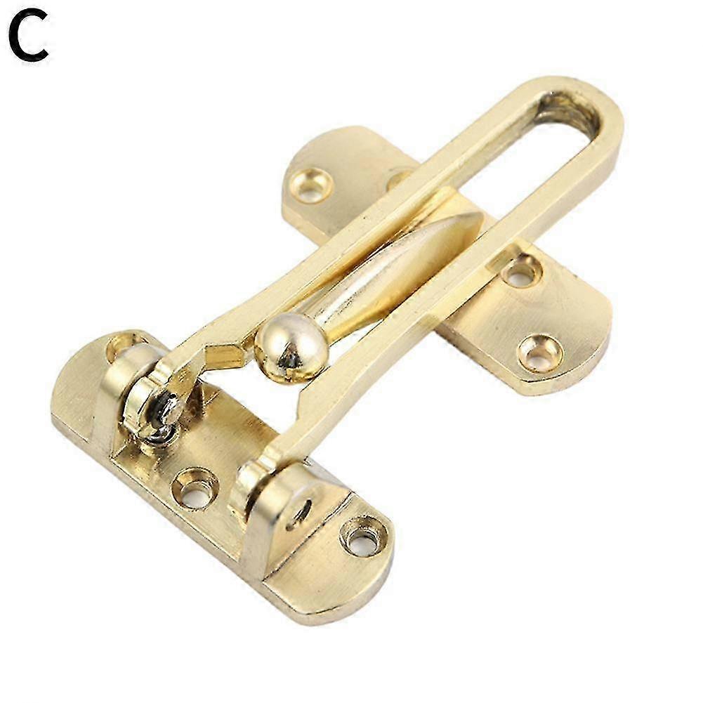 Door Security Chain Type Restrictor Safety Lock Guard Catch Latch With Screws Exceptional Multi-functional