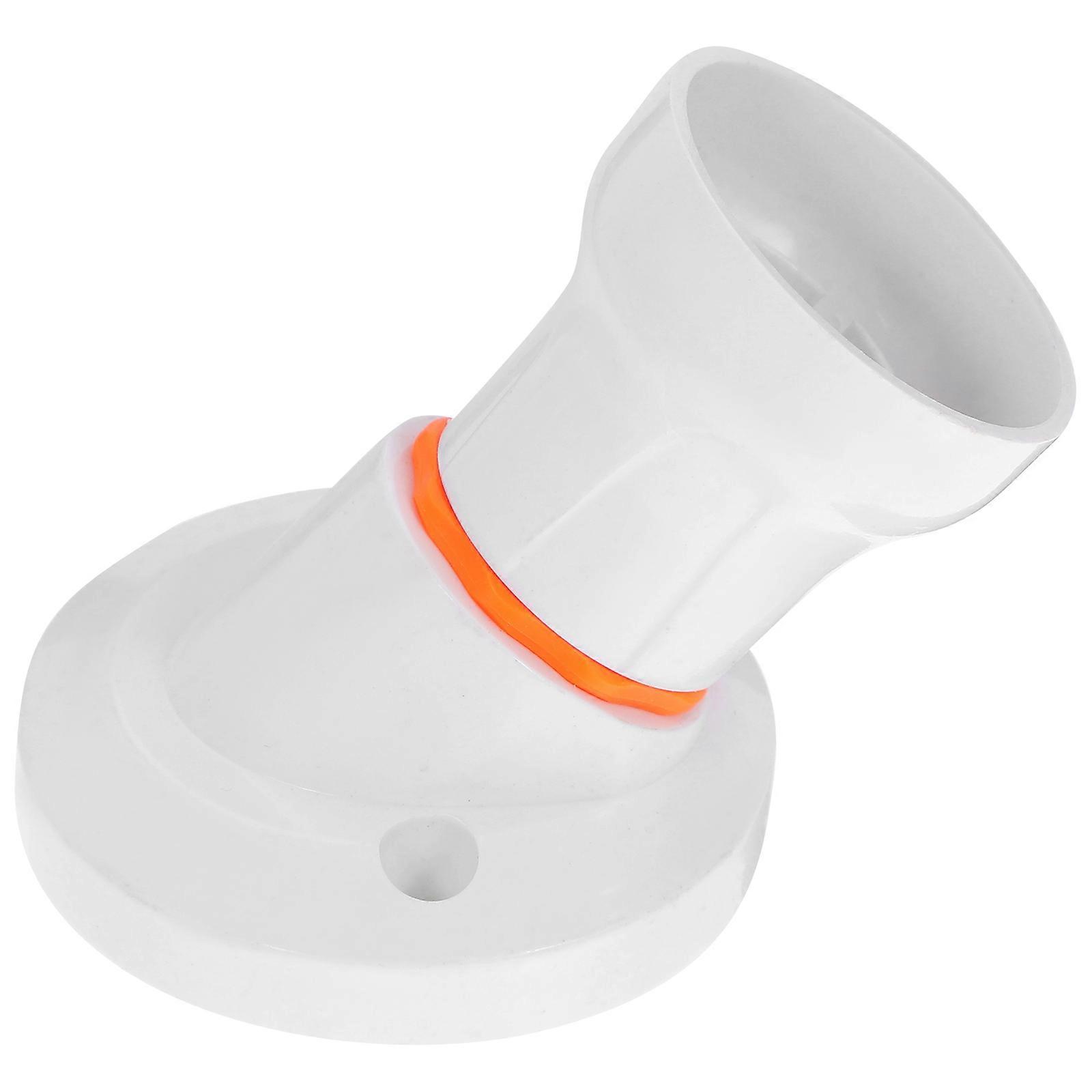 Lamp Holder Adapter Ceiling Light Base Holder Plastic Stable Operation 1Set