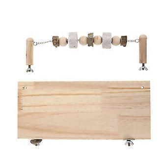 1 lot de 2 adorables jouets molaires pour hamster, jouets pratiques à mâcher pour écureuil