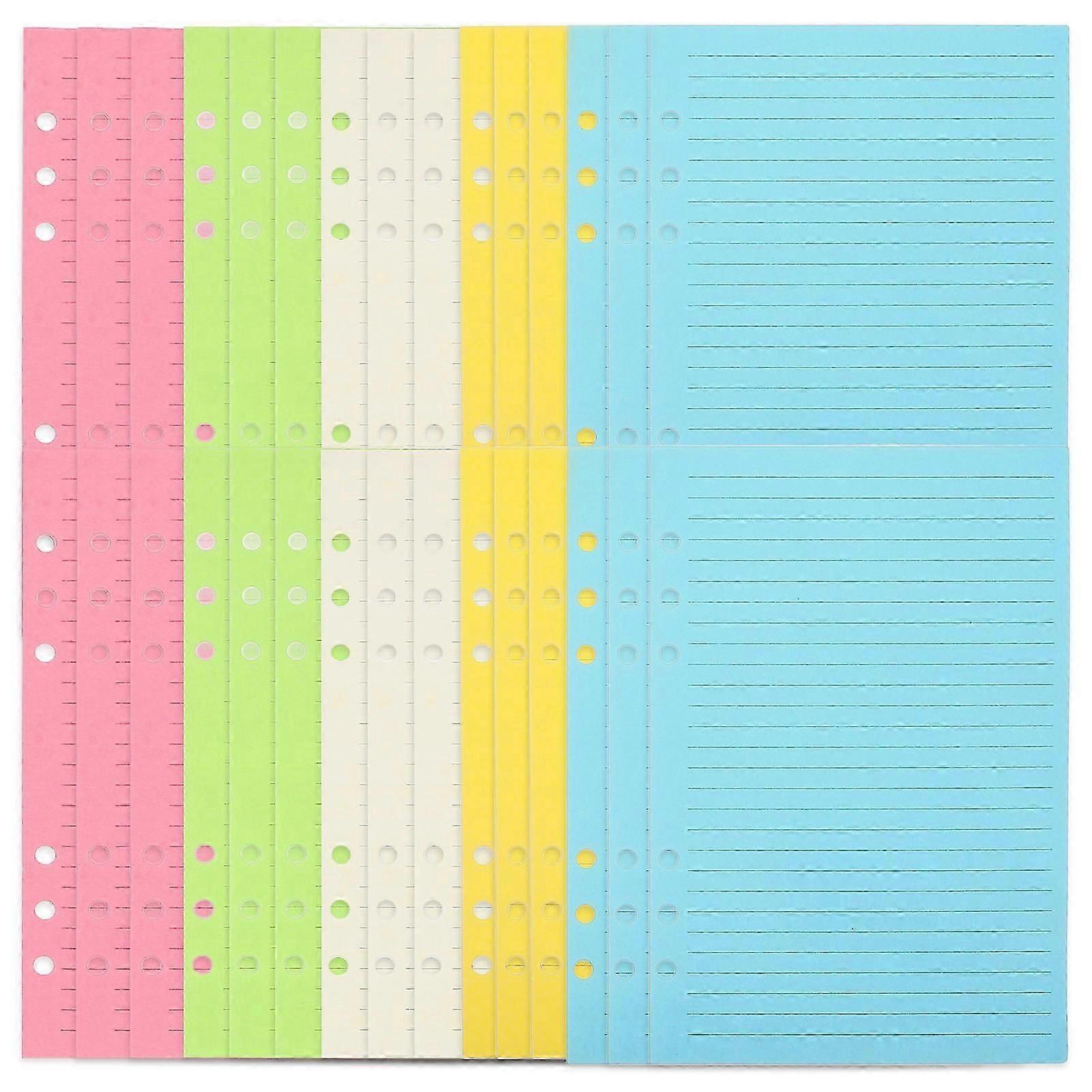 Notepad Refill Paper for Office 50 Sheets Assorted Color Inserts