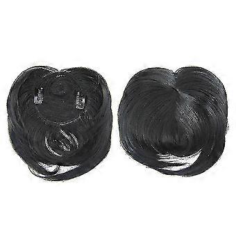 Clip-on Hair Topper for Women, Heat Resistant Synthetic Fibre, Breathable Net Base, Washable