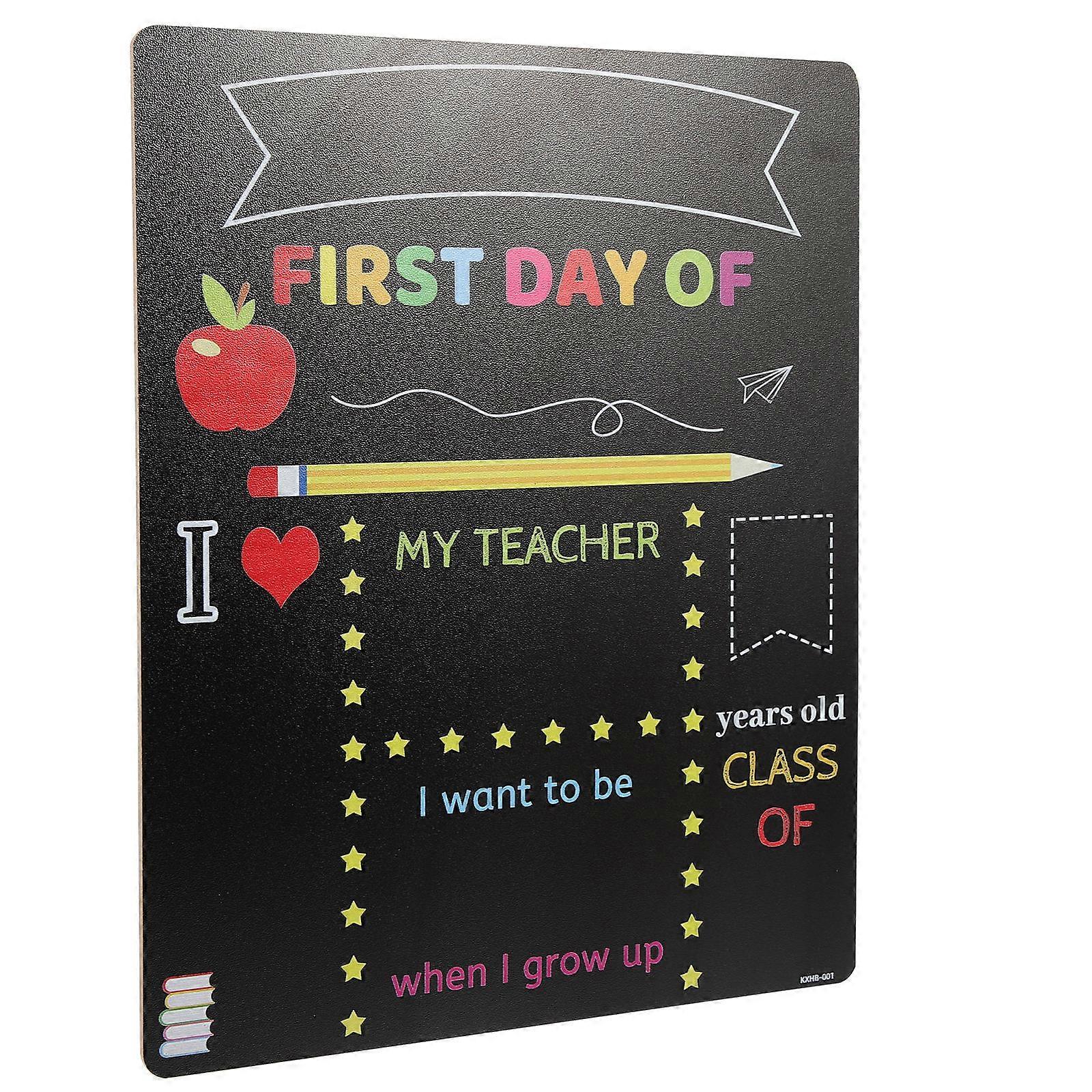 Erasable Chalk Board Multi-function School Board Children Chalkboard Kids Accessory