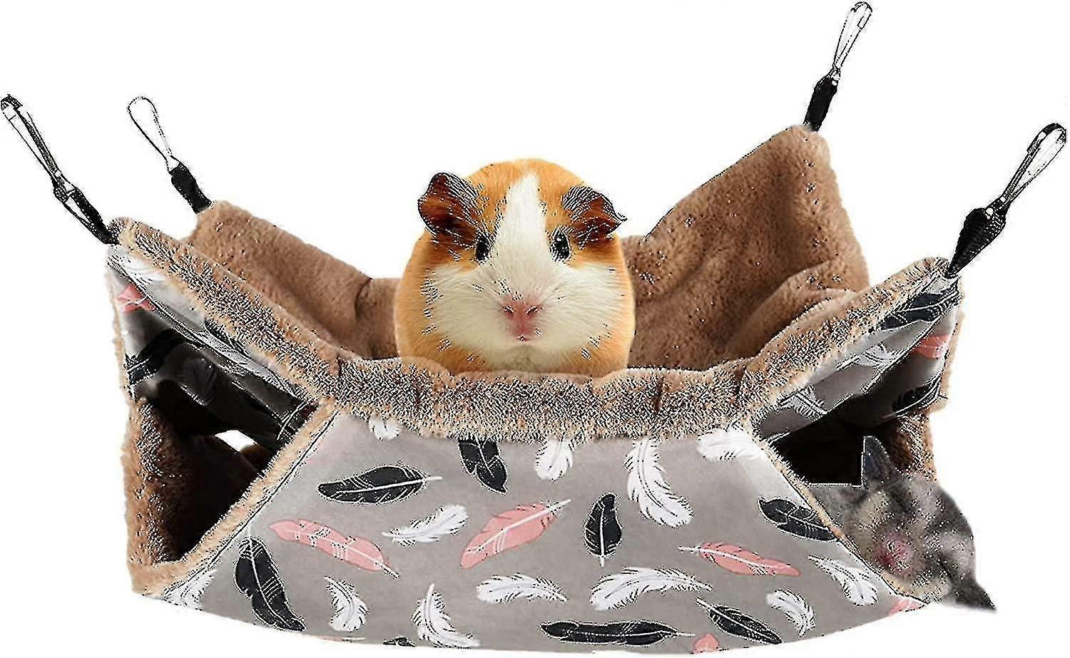 Small Pet Cage Hammock, Hanging Bed for Small Animals