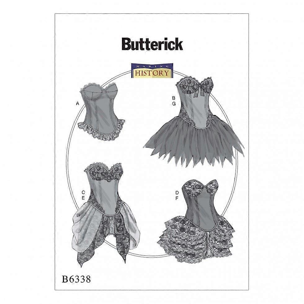 Butterick Paper Sewing Pattern 6338