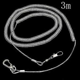 1PcParrot Starling Pet Bird Leash Kit Anti-bite Flying Training Rope for Cockatiel Stretch Length 3m 5m 10m