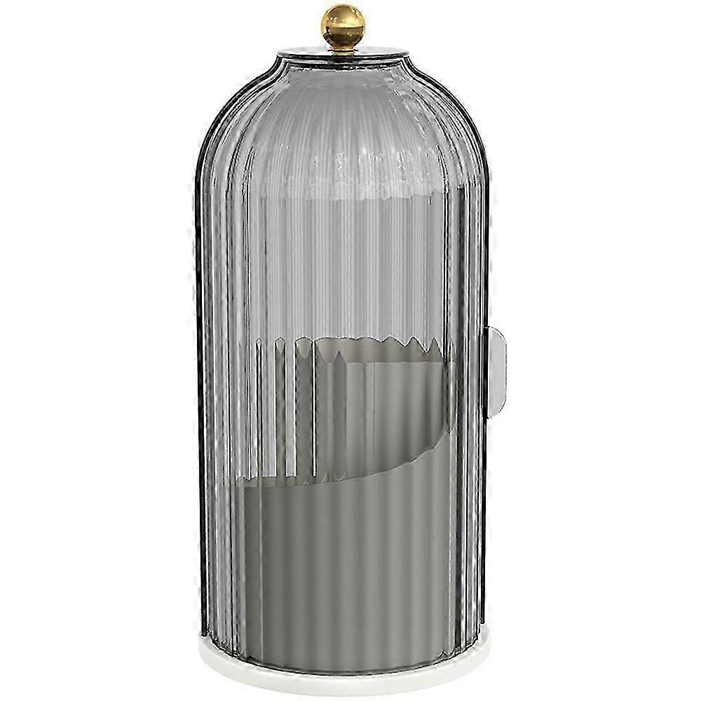 Multi-Function Rotating Bird Cage Toiletries Storage Rack, Concealed Toothbrush