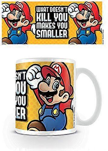 Super Mario Makes You Smaller Ceramic Mug Paper Multi-Colour