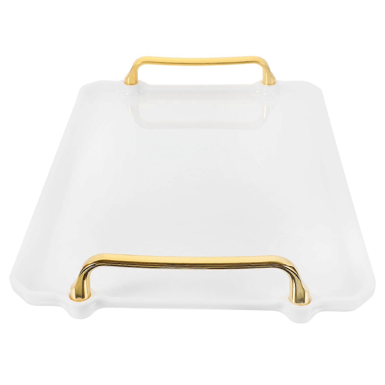 Serving Tray Rectangular Food Storage Tray Multipurpose 5Pcs