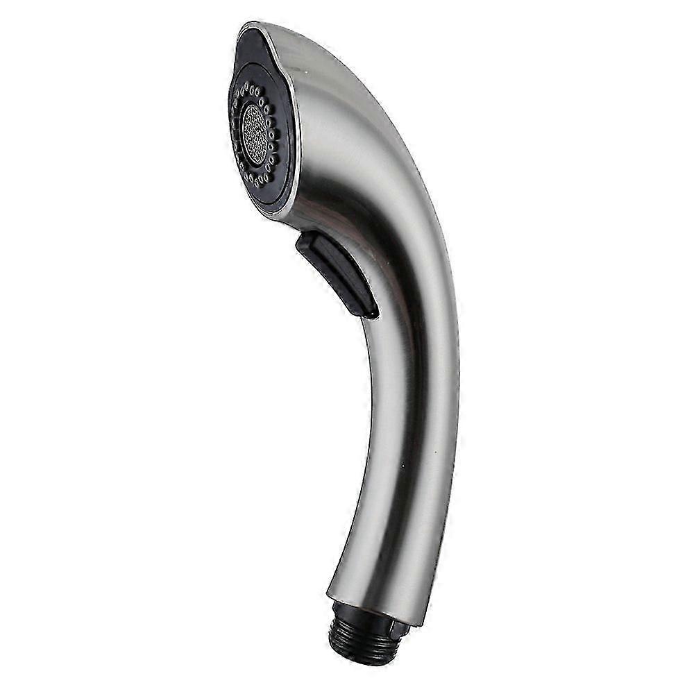 Bathroom Kitchen Sink Pull Down Faucet Brushed Nickel Replacement Spray Head Nozzle Compatible With Pull-Out Sprayers