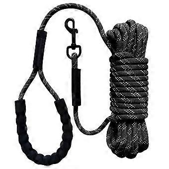 Heavy Duty Strong Dog Leash 2/3/5/10/15/20m Reflective Pet Lead Leash with Handle Long Cat Traction Rope Outdoor