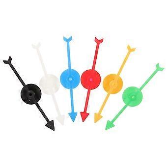 6Pcs Plastic Multi-Functional Game Arrows for Home Entertainment, Events