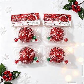 Christmas Sweetheart Pie Squishy Toys, Slow Rising Squishy Toys with Soft Dessert Design for Kids Adults Party Favor Holiday Gift