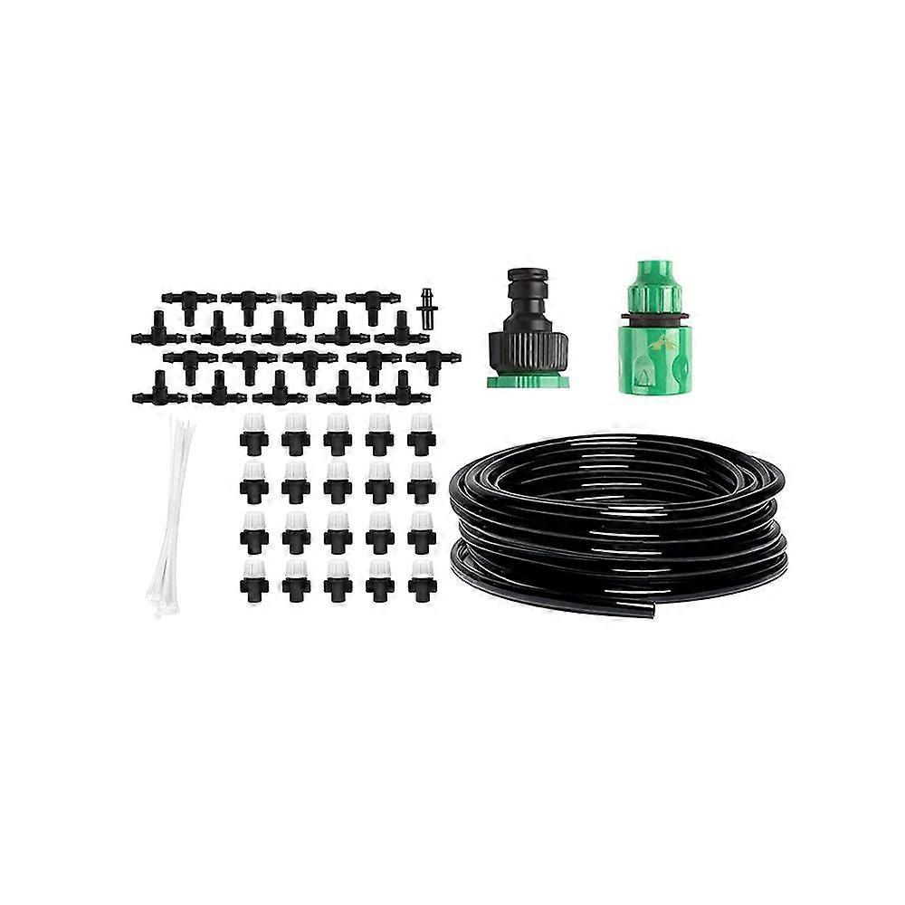 Misting Micro Irrigation Water Cooling System Irrigation Drip Kit-20M