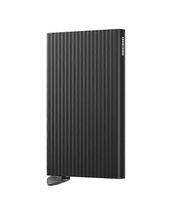 Secrid Cardprotector Fluted+ Card Case, Black