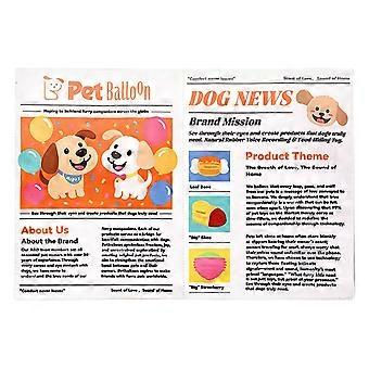Durable Newspaper Dog Toy Interactive Crinkle Plush Dog Toy, Funny Pet Toy for Aggressive Chewers