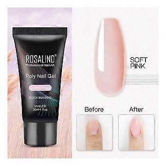 Nagelschnelles Festkörper-Verlängerungsgel 30ML papierlose Verlängerung Nagelkristall Nagelmodell Nagelverlängerungspaste