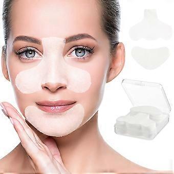 200 Pcs Cotton Pad For Nose And Chin Patches Chin Cleansing Patches Cotton Pad Nose Strip Patch Cleansing Pore Strips