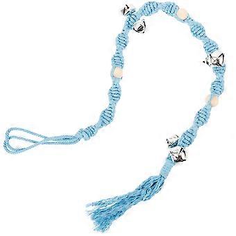 Pet Dog Doorbell Training Bell with Wooden Beads 3Pcs Household Use