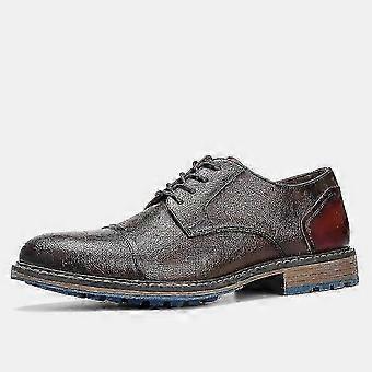 2026 new life Summer retro business gentleman leather shoes