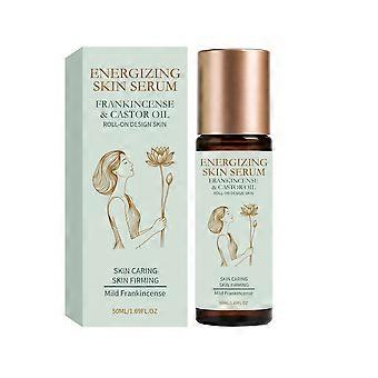 2 stuks roll-on serumolie met wierookgeur, met rollerbalontwerp, geschikt voor het hele lichaam. Dit hydraterende serum houdt de huid zacht en gehydrateerd.