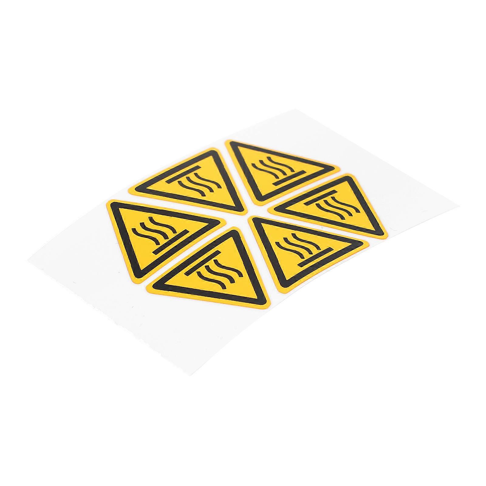Warning Labels Do Not Touch Sheet for High Temperature Caution Signs 1Sheet