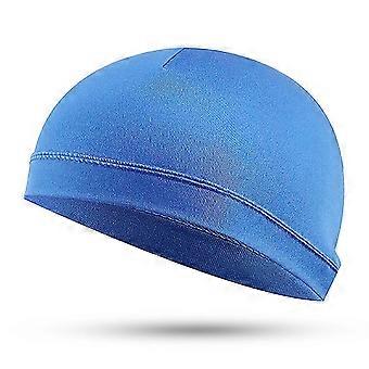 Outdoor Sports Men Cycle Cap Bicycle Bike Helmet Liner Running Skiing Motorcycle Beanie Cap HeadwearYMQX)