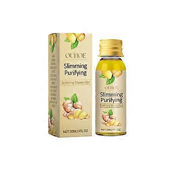 Ouhoe Ginger Body Wash - Renser huden, fjerner døde hudceller, fukter, mykgjør og strammer opp huden