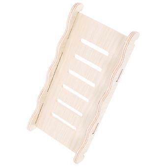 Brown Wooden Hamster Ladder Toy for Climbing and Exercise