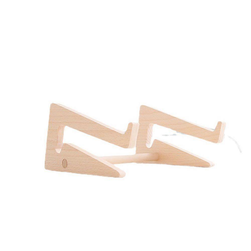 Ergonomic Solid Wood Laptop Stand