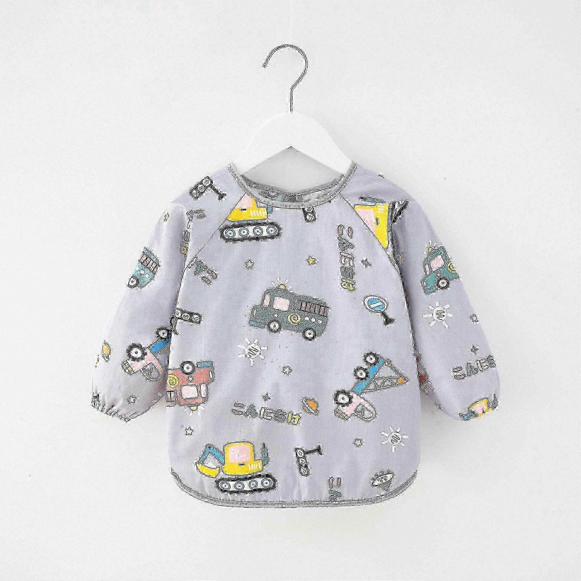 Stretch-Cuff Waterproof Baby Bib